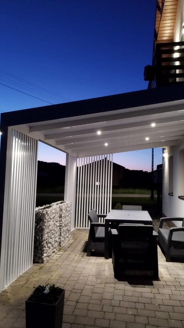 Konstrukcja aluminiowa do ogrodu. Zadaszenie tarasu, pergole. Producen