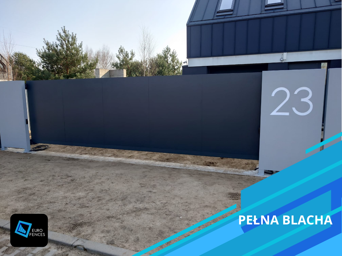 Ogrodzenie aluminiowe na wymiar Bezpłatna wycena Euro Fences Jasło