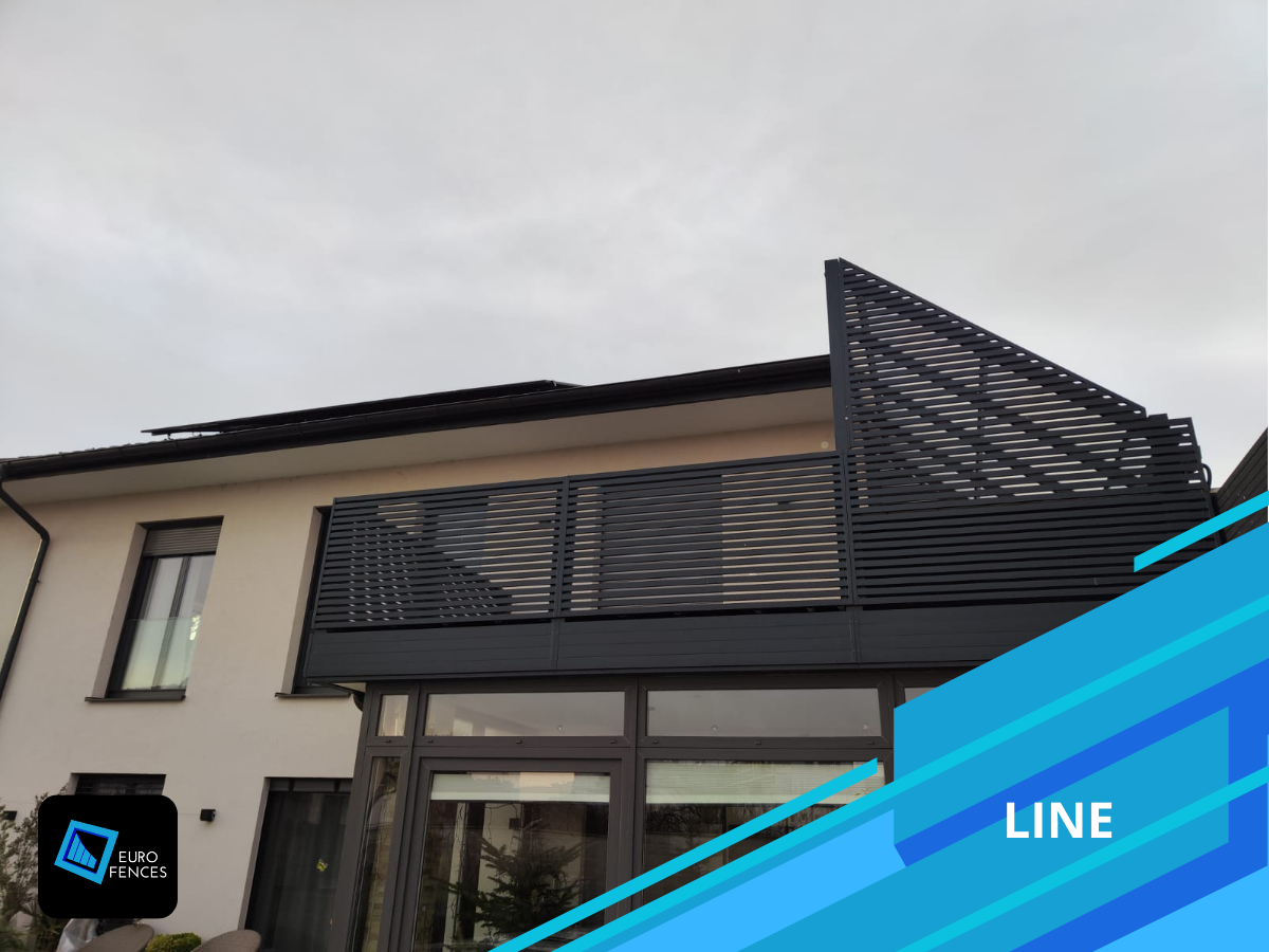 Aluminiowa balustrada balkonowa Euro Fences Polski Producent