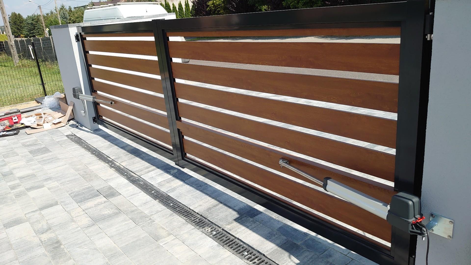 Automatyka bramowa, bramy przesuwne, dwuskrzydłowe - Euro Fences Jasło