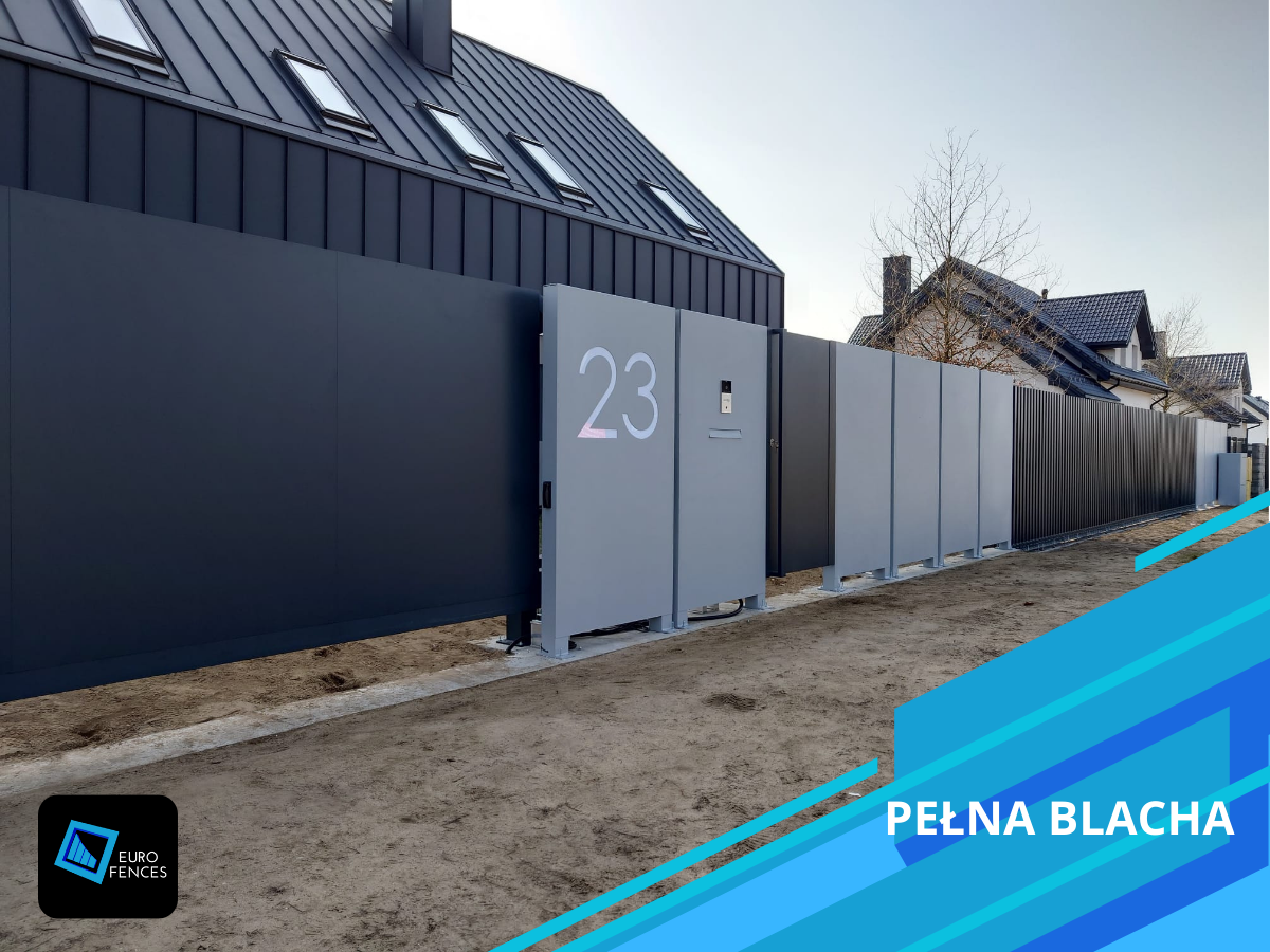 Ogrodzenia aluminiowe - Model Line - Euro Fences Polski producent