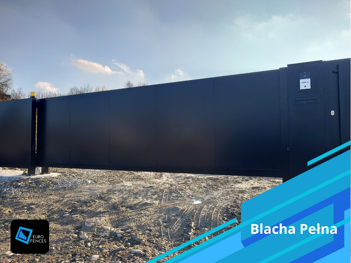 Laserowo wypalane ogrodzenia aluminiowe - model Fire - Euro Fences