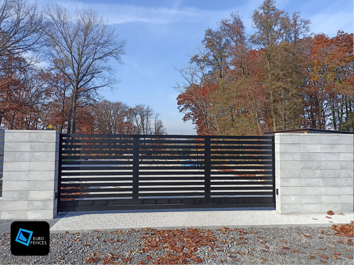 Aluminiowe ogrodzenie Euro Fences - model NU