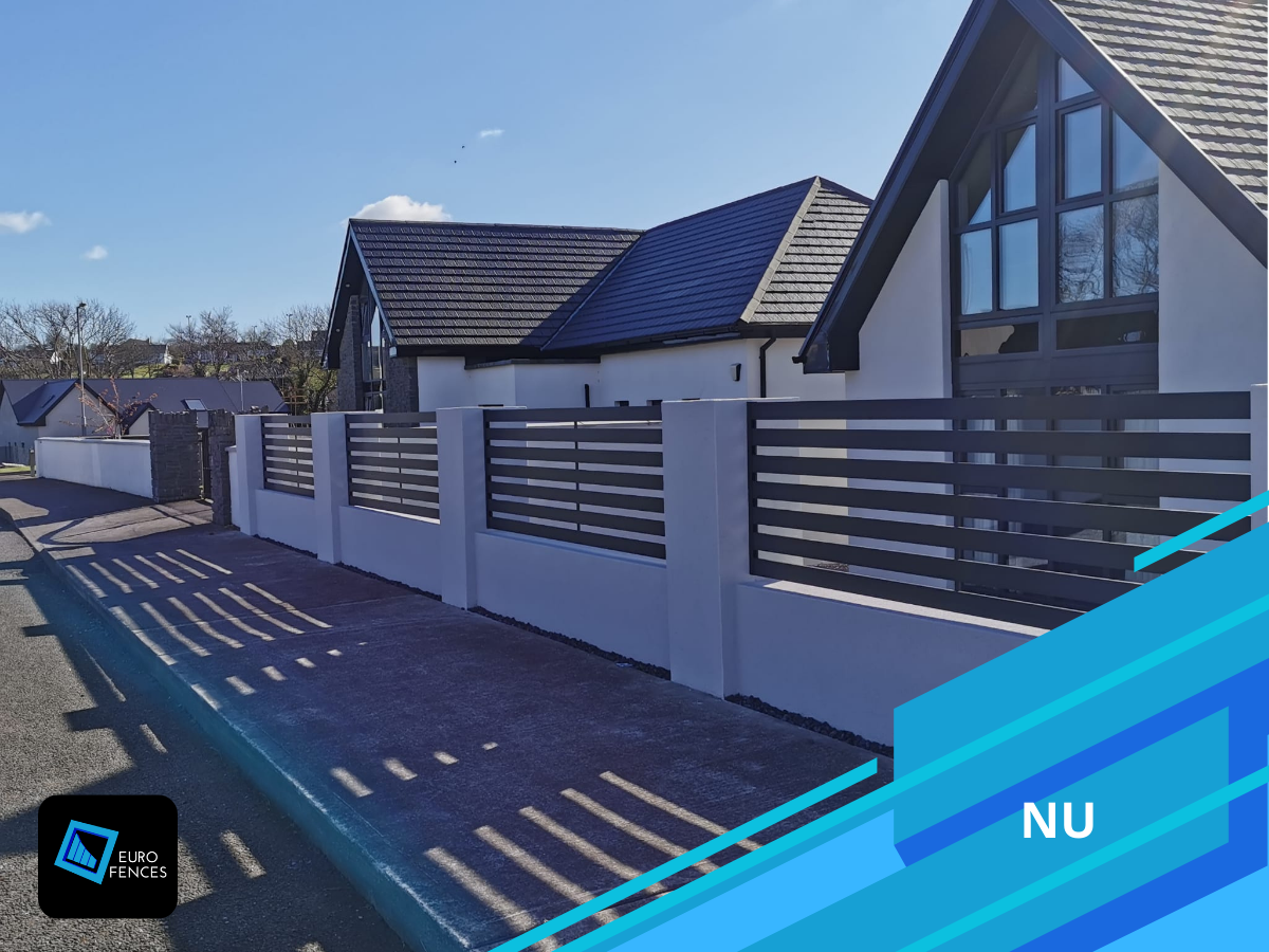 Aluminiowe ogrodzenie Euro Fences - model NU