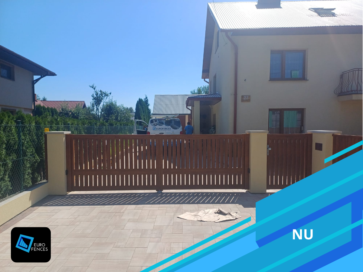 Aluminiowe ogrodzenie Euro Fences - model NU