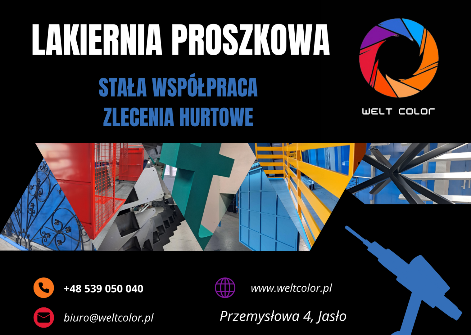 Lakiernia Welt Color Jasło - zamówienia hurtowe