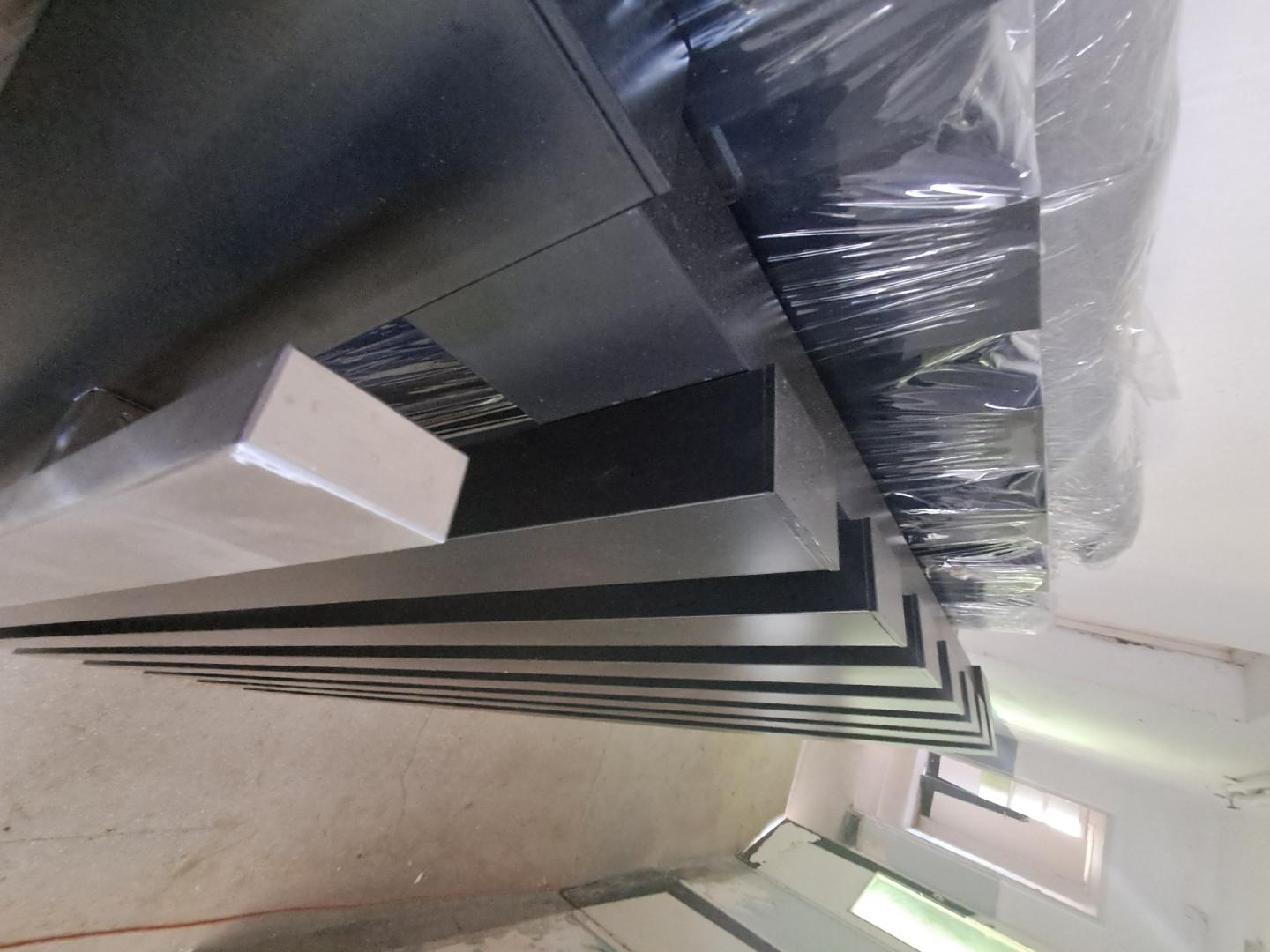 Brama aluminiowa dwuskrzydłowa 4920x1750 i 2x furtka 1015x1680