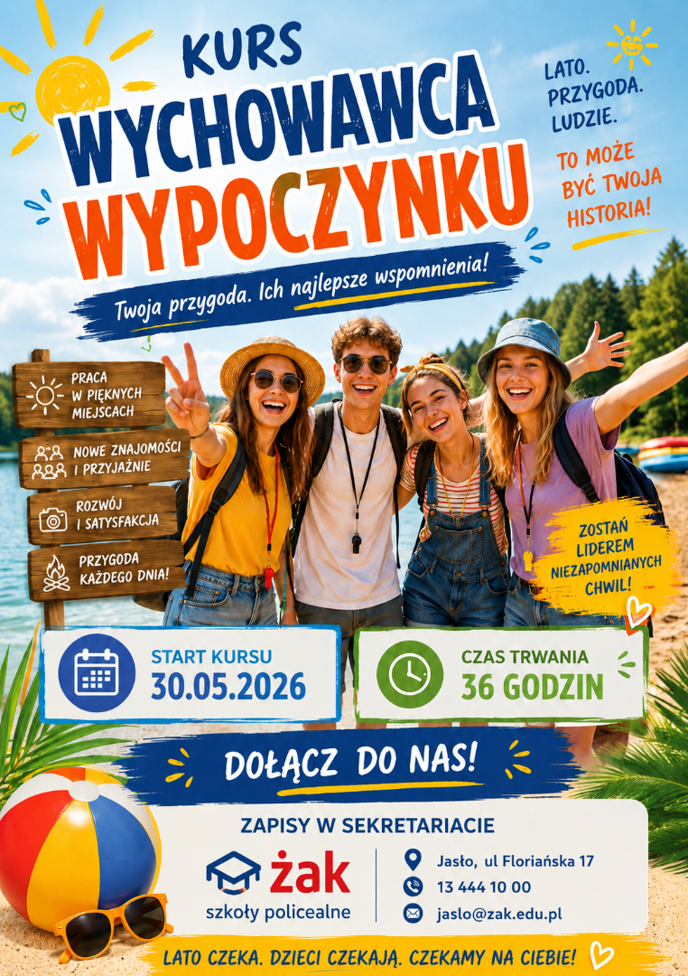 kurs - wychowawca wypoczynku nowy start