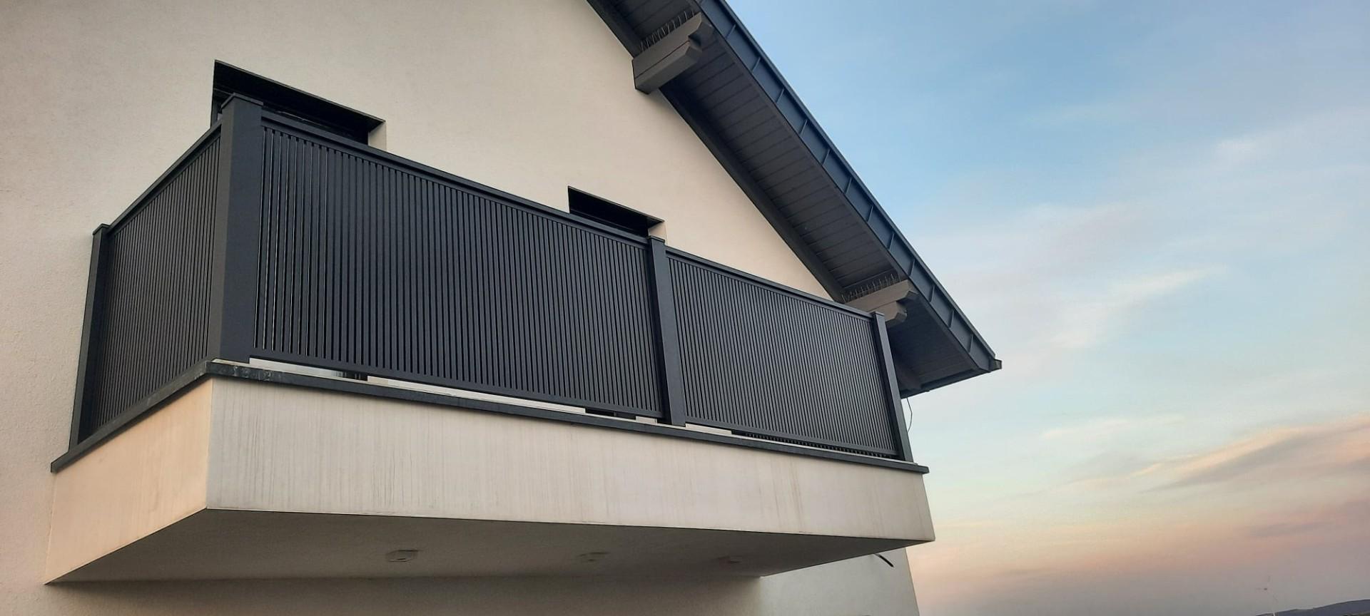 Balustrady aluminiowe ALUBRAM