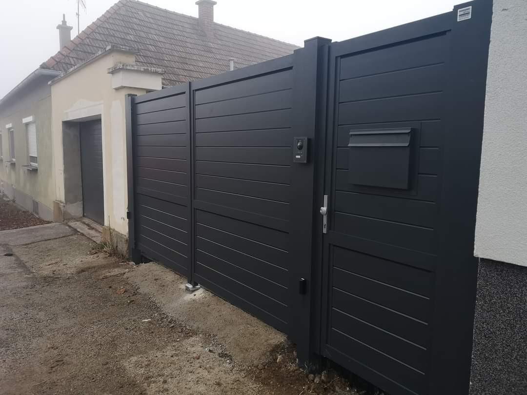 Ogrodzenie aluminiowe. Model Legenda --> bez prześwitu