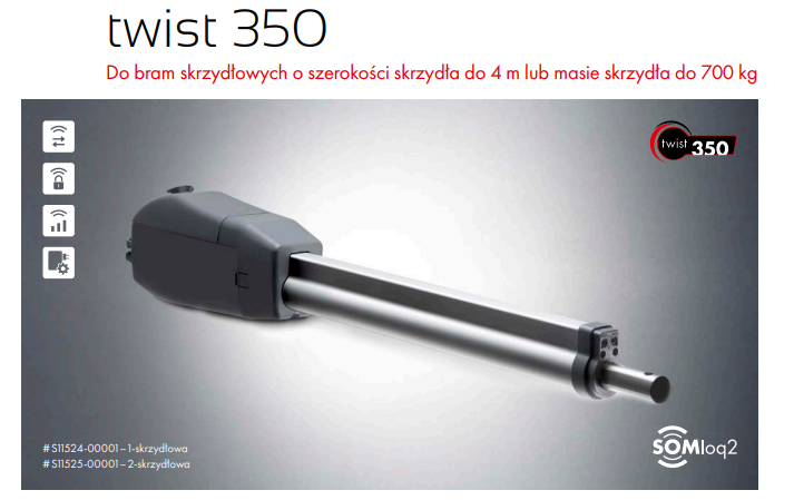 Automatyka do bram Sommer. Napęd do bramy przesuwnej i skrzydłowej.