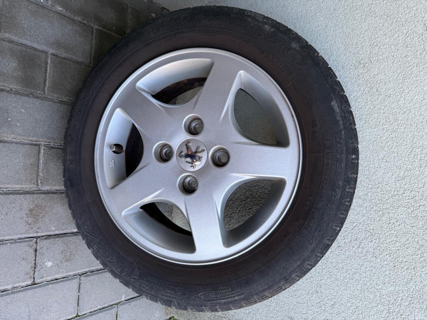 Oryginalne felgi peugeot 206 komplet 4 szt