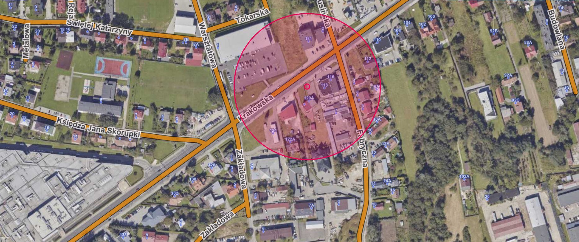 Tarnów Krakowska Dom trzykondygnacyjny pod mieszkania lub działalność