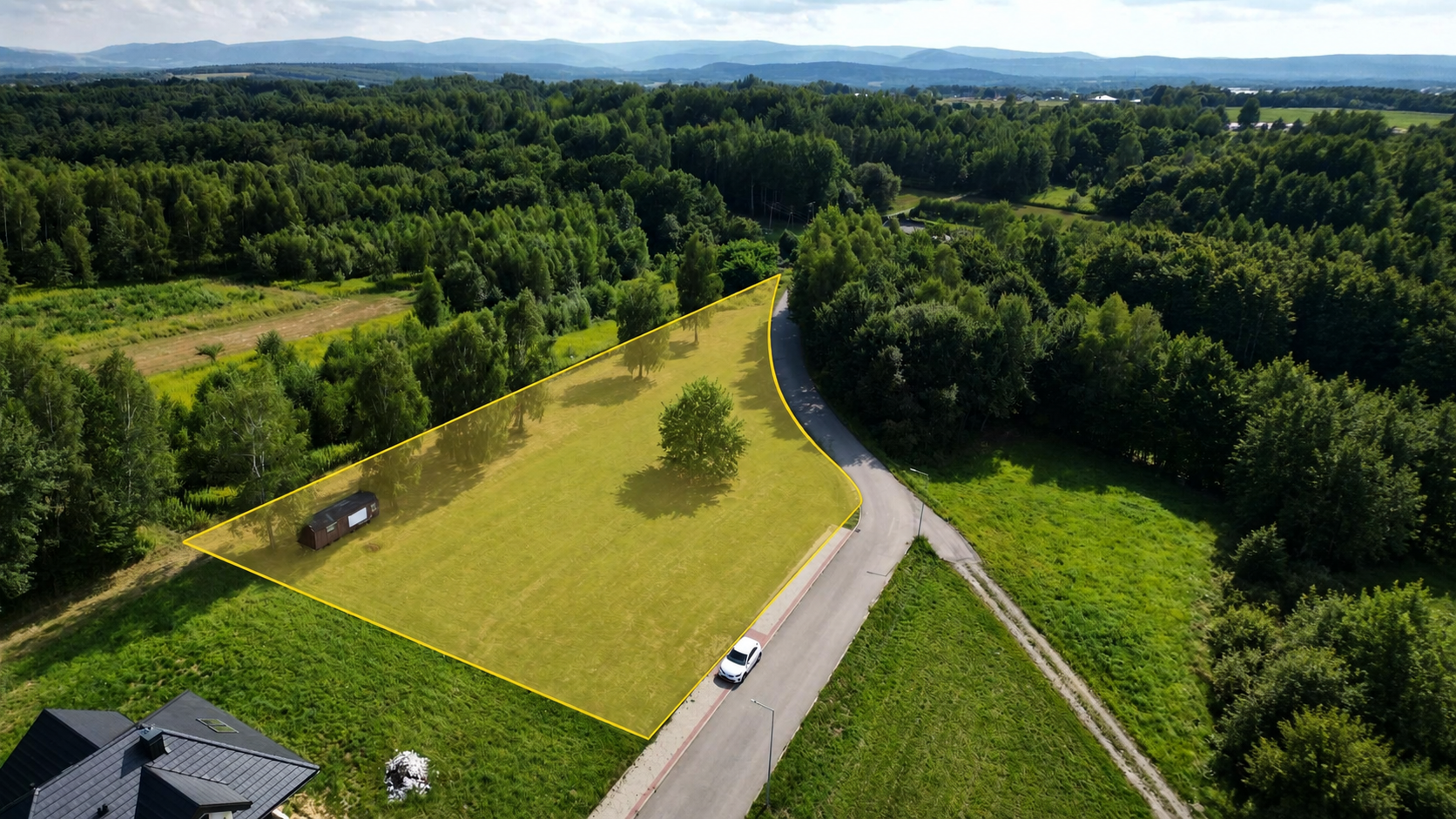 Działka budowlana w Niegłowicach