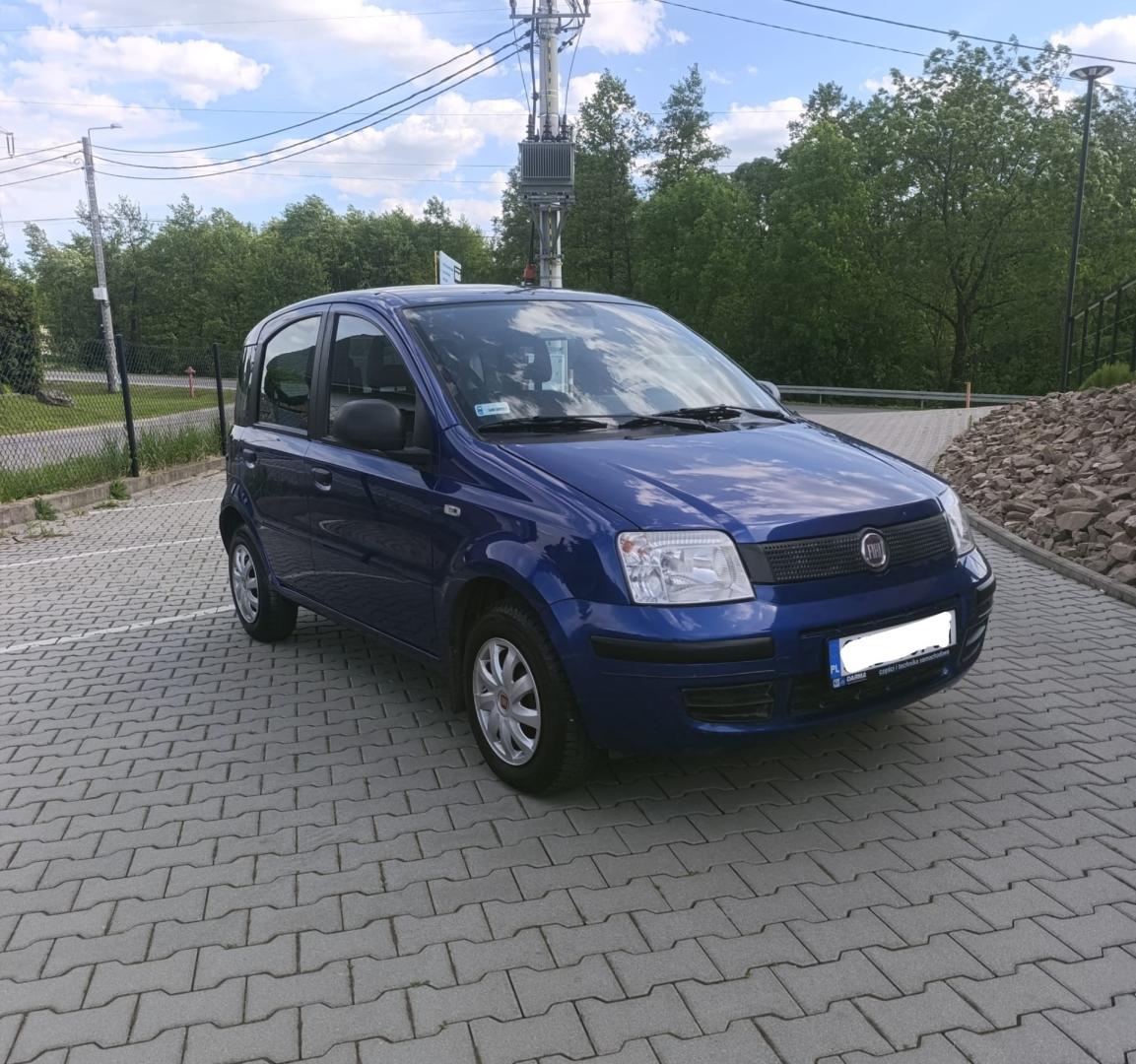 Fiat Panda II Lift 2010 rok benzyna klimatyzacją wspomaganie