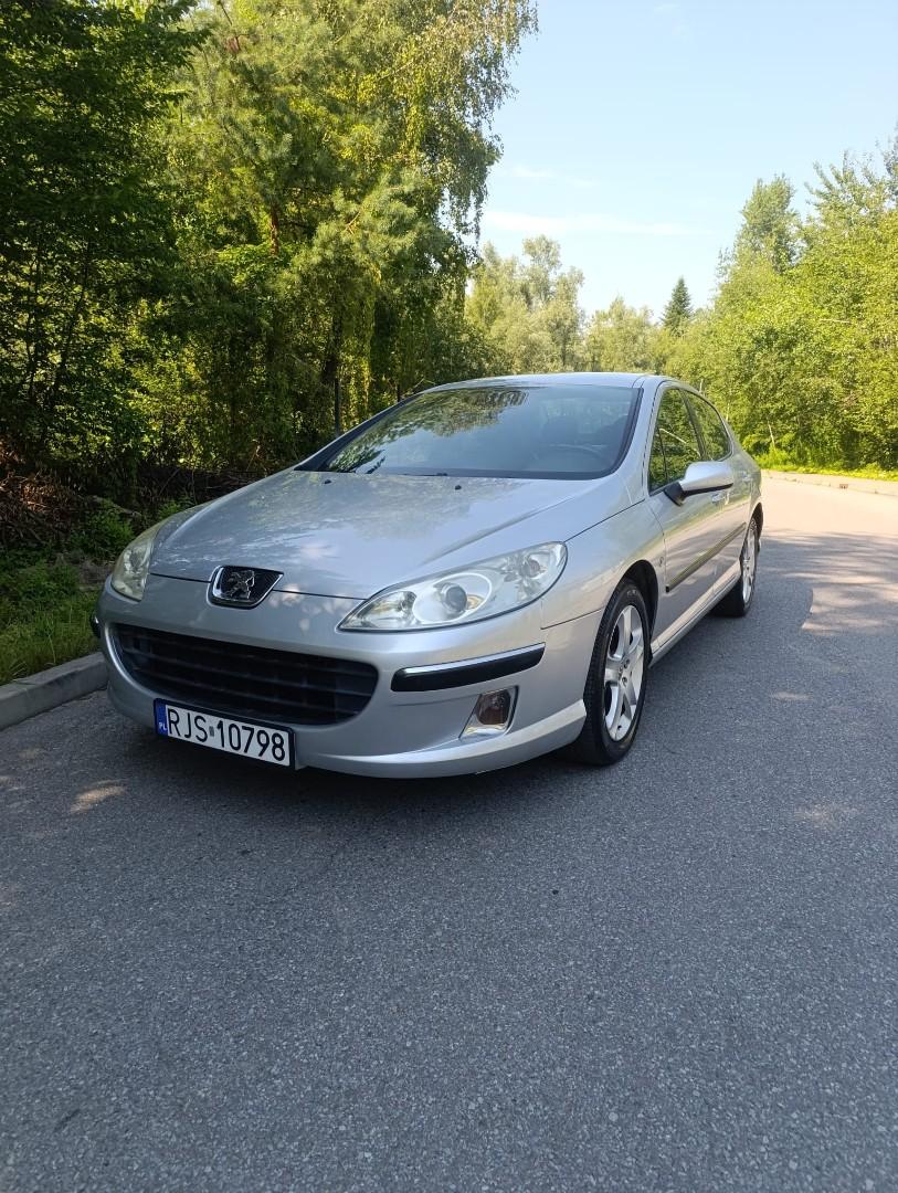 Peugeot 407  /2.0 HDi  / Sedan / Skóry/ Niski przebieg 163 tys / Alus