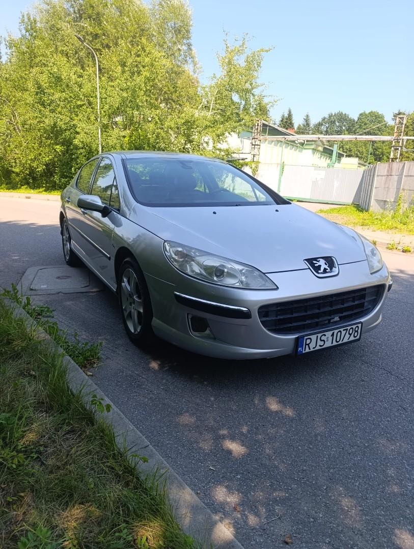 Peugeot 407  /2.0 HDi  / Sedan / Skóry/ Niski przebieg 163 tys / Alus
