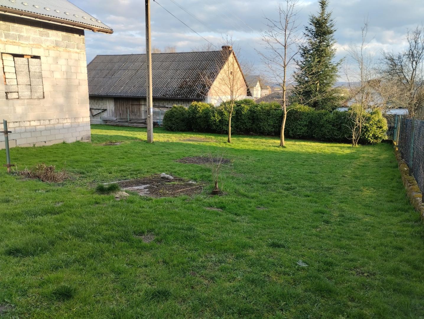 Dom w stanie surowym Warzyce obok Jasła