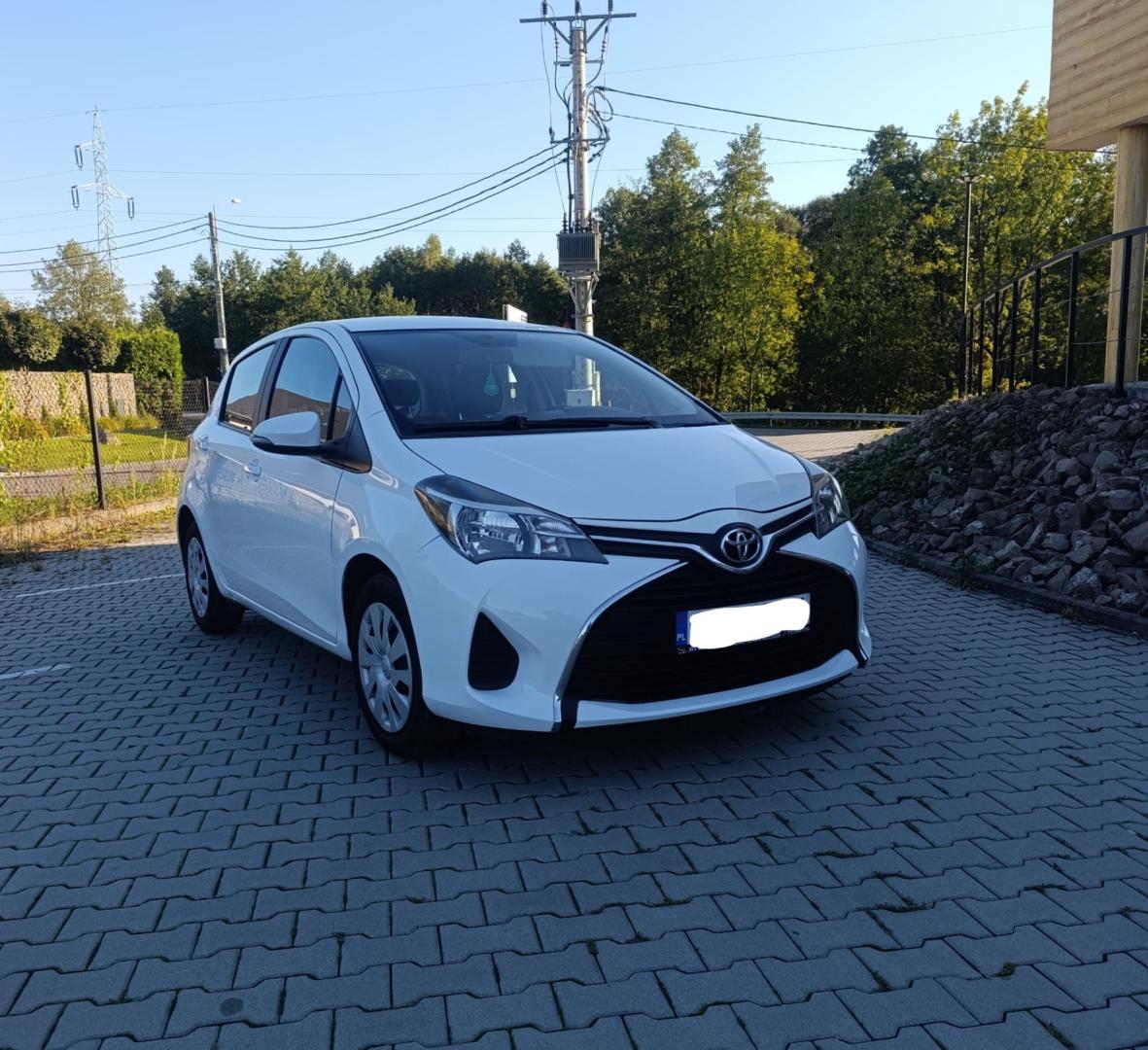 Toyota Yaris III /2016 / niski przebieg 147 tys km / 1.0 benzyna 70