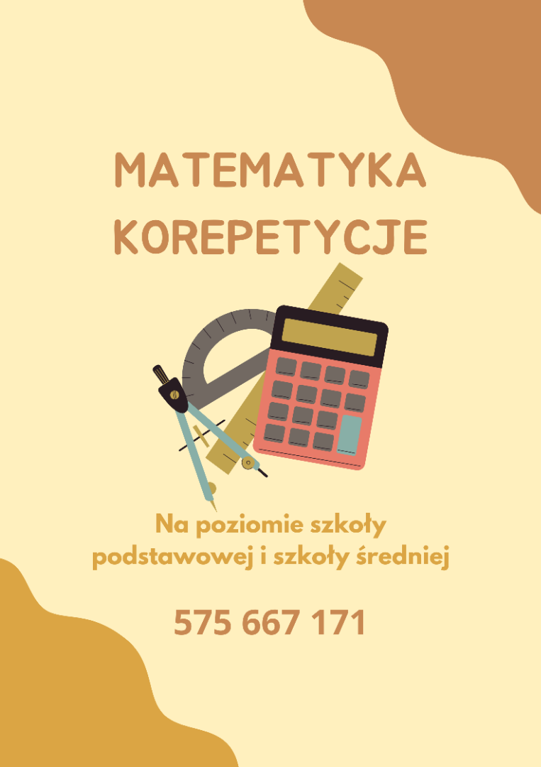 korepetycje matematyka - pierwsze zajęcia gratis