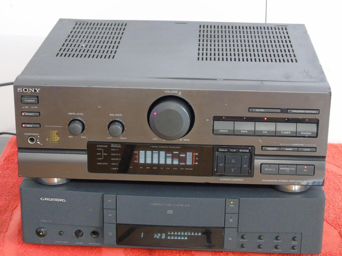 Wzmacniacz Sony TA-D507 korektor graficzny sprawny. DOSTAWA