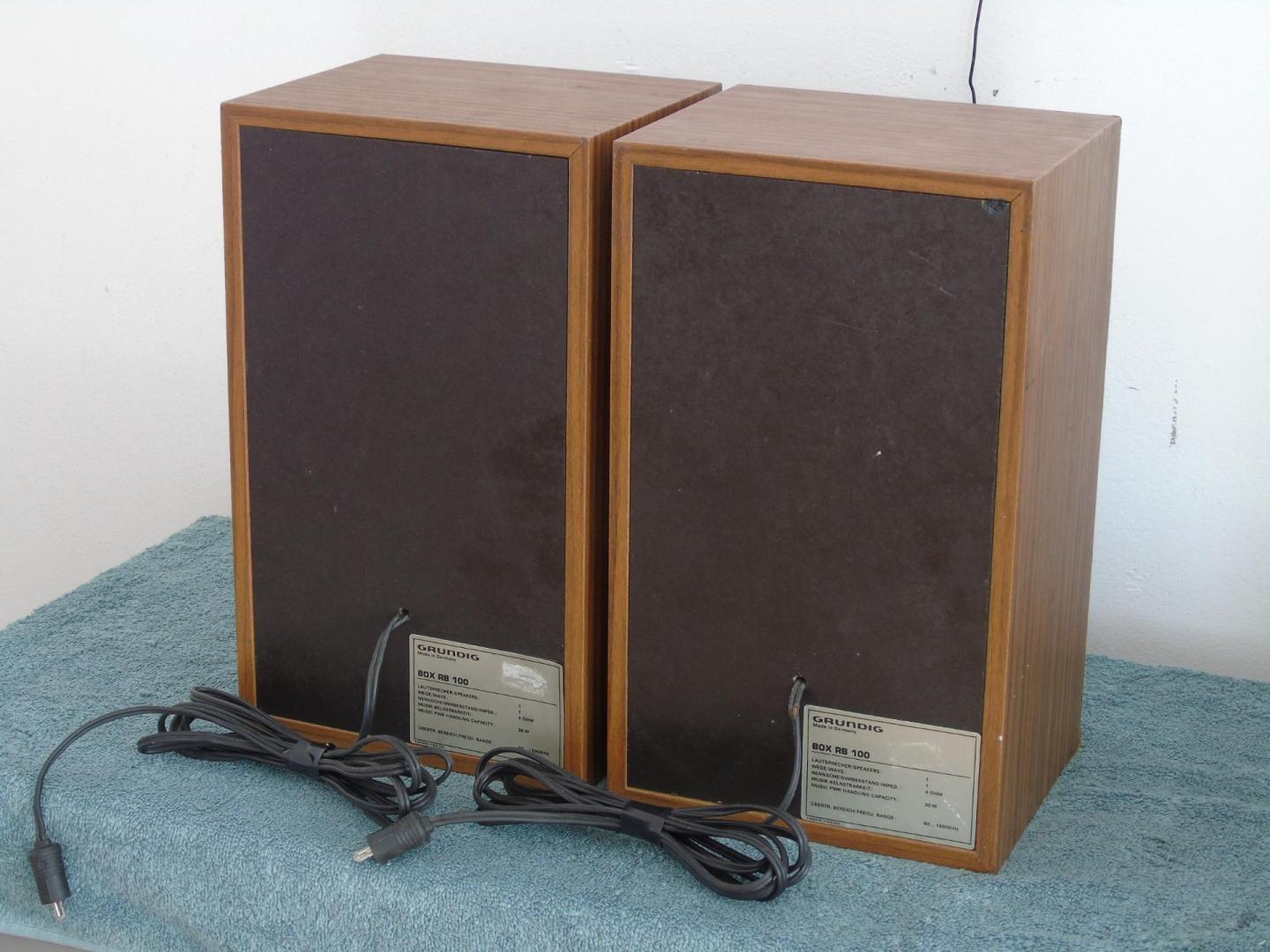 kolumny grundig rb-100 stereo. dostawa.