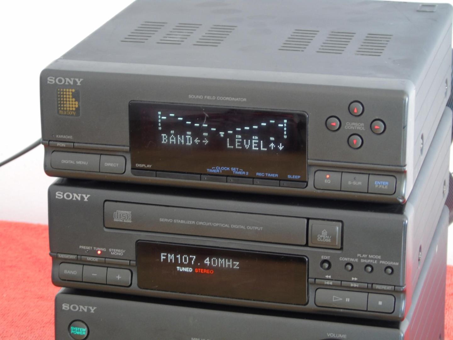 Wzmacniacz korektor graficzny i radio Sony MHC-3800. DOSTAWA