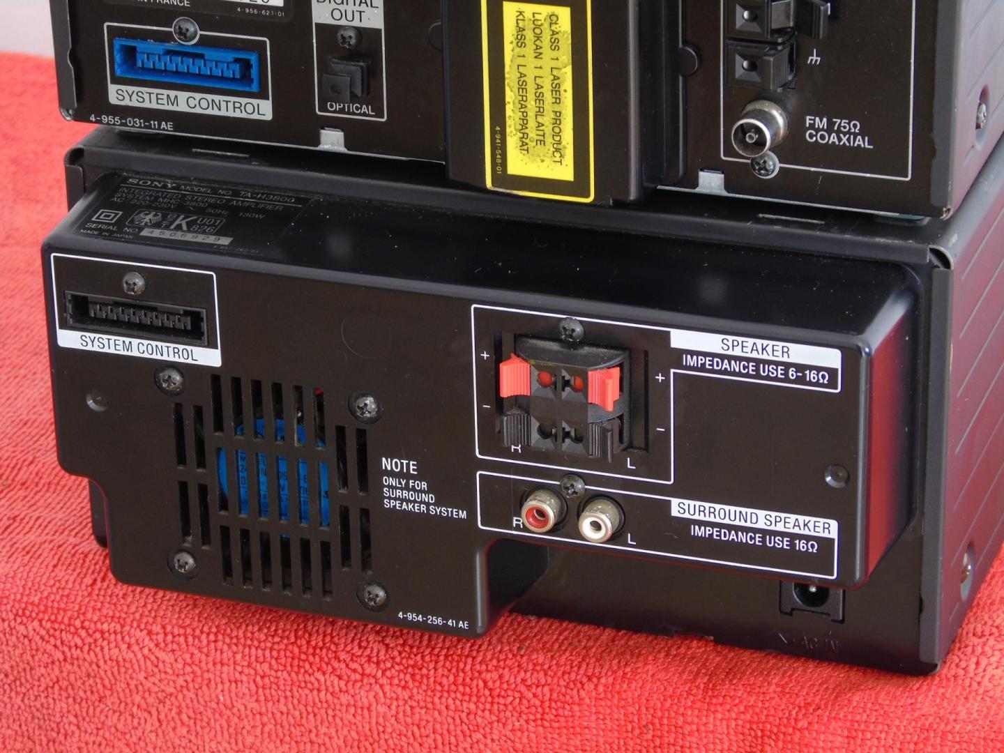 Wzmacniacz korektor graficzny i radio Sony MHC-3800. DOSTAWA