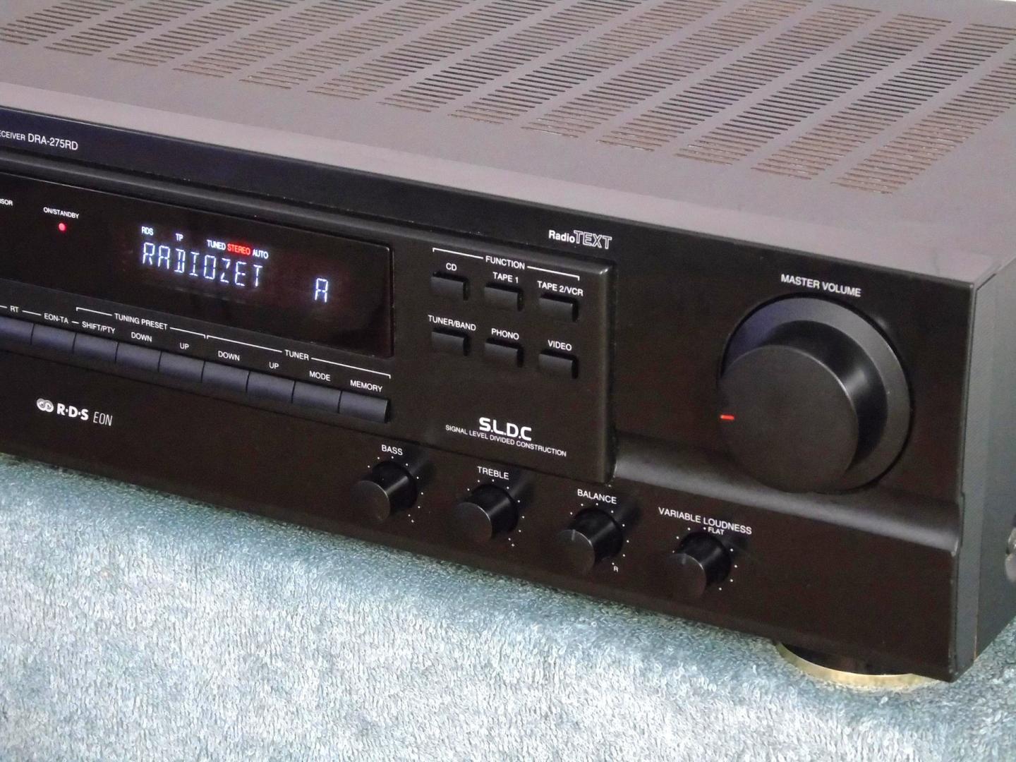 amplituner denon dra-275 rd sprawny i ładny. dostawa.