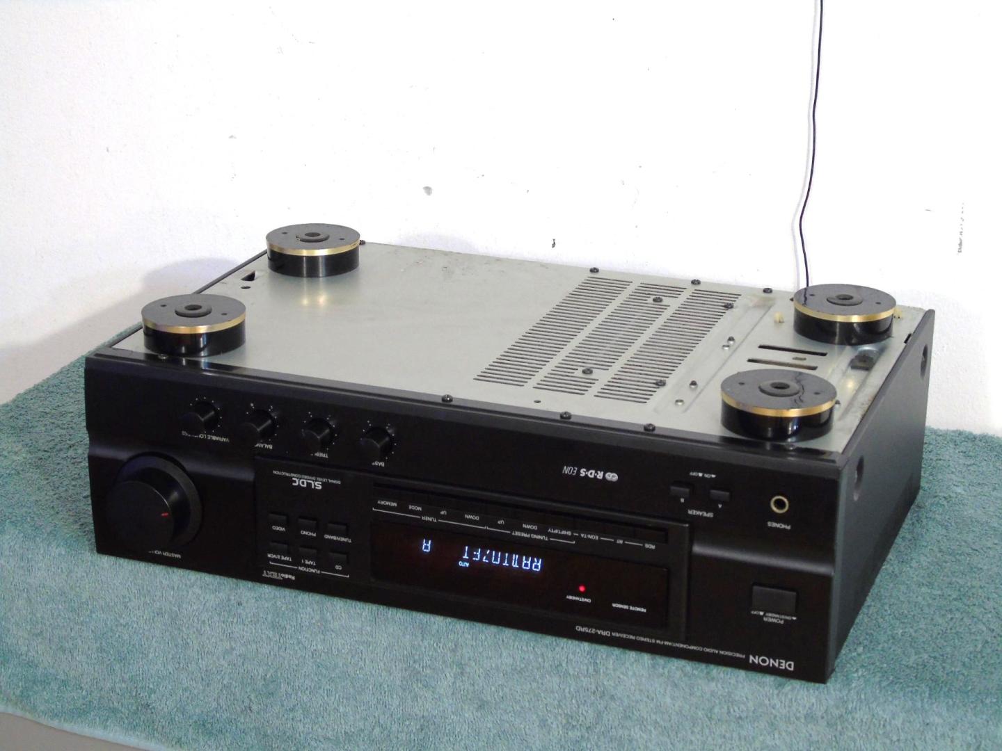 amplituner denon dra-275 rd sprawny i ładny. dostawa.