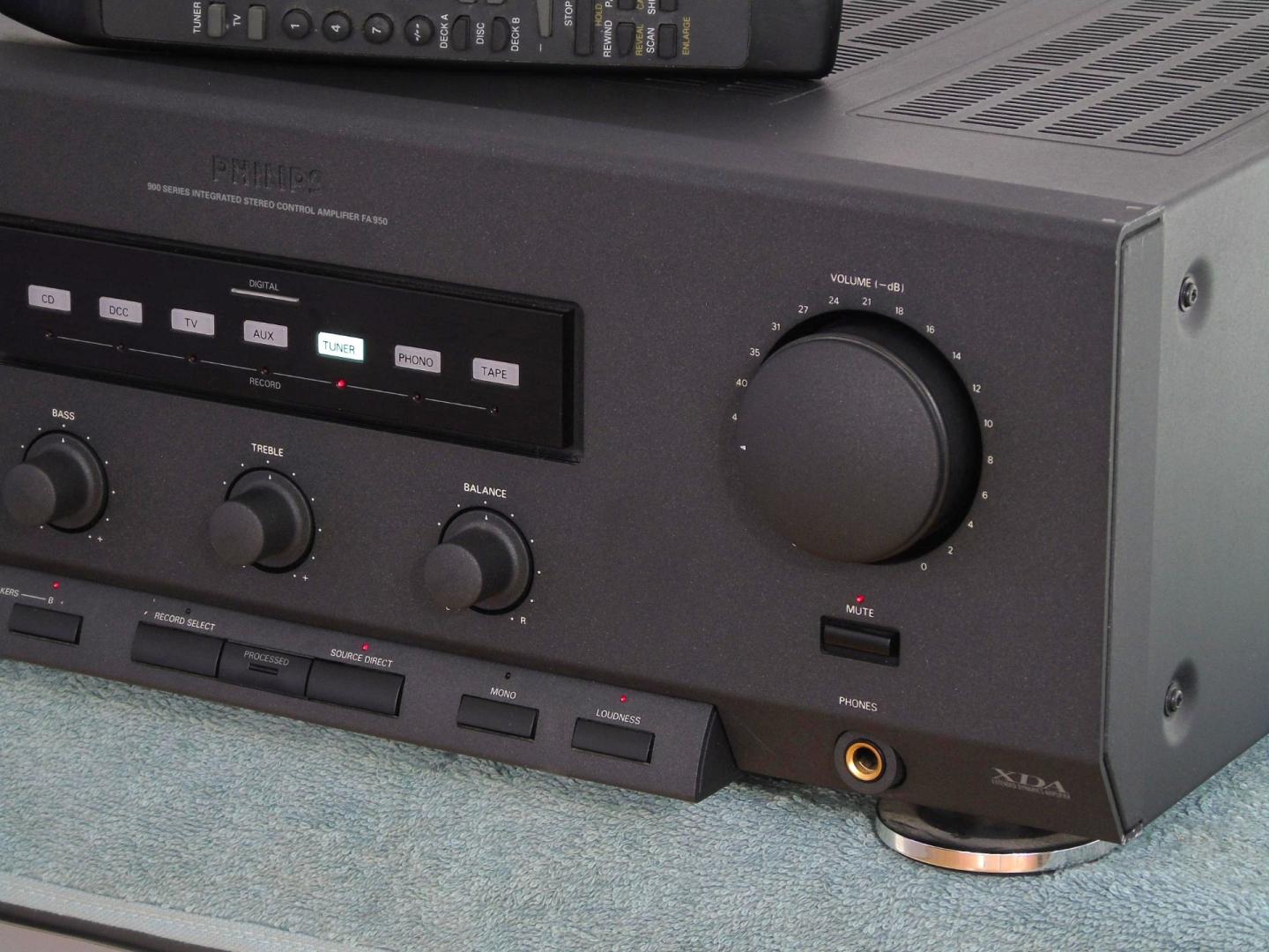 Wzmacniacz Philips FA-950 pilot mocny i sprawny. DOSTAWA