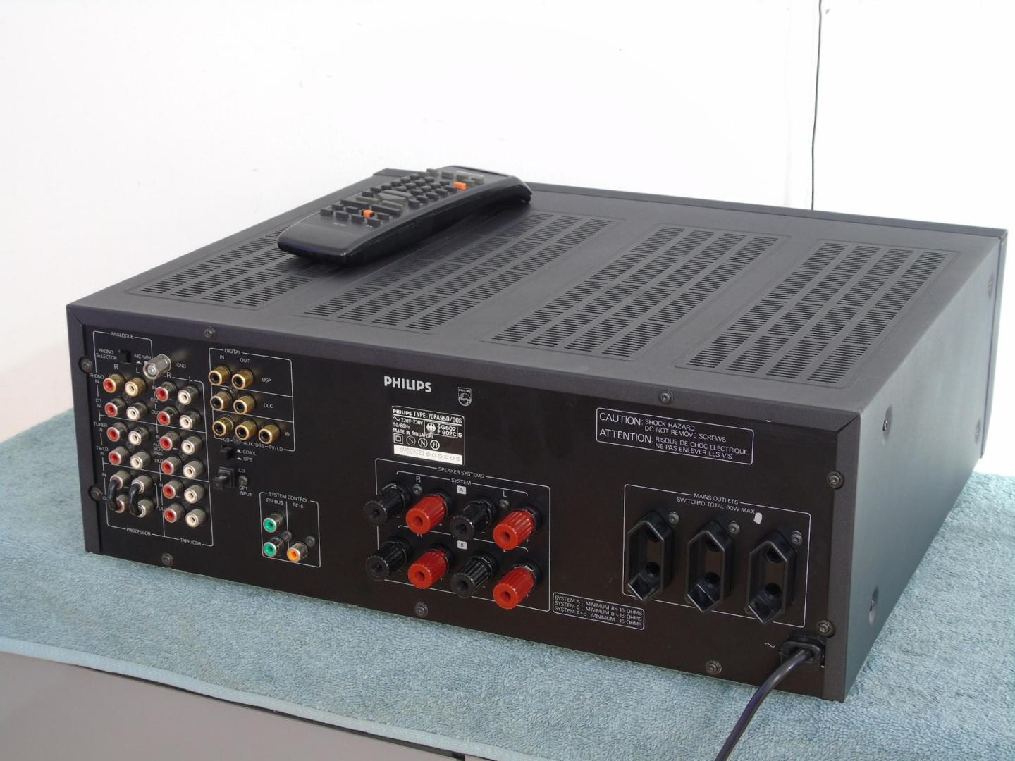 Wzmacniacz Philips FA-950 pilot mocny i sprawny. DOSTAWA