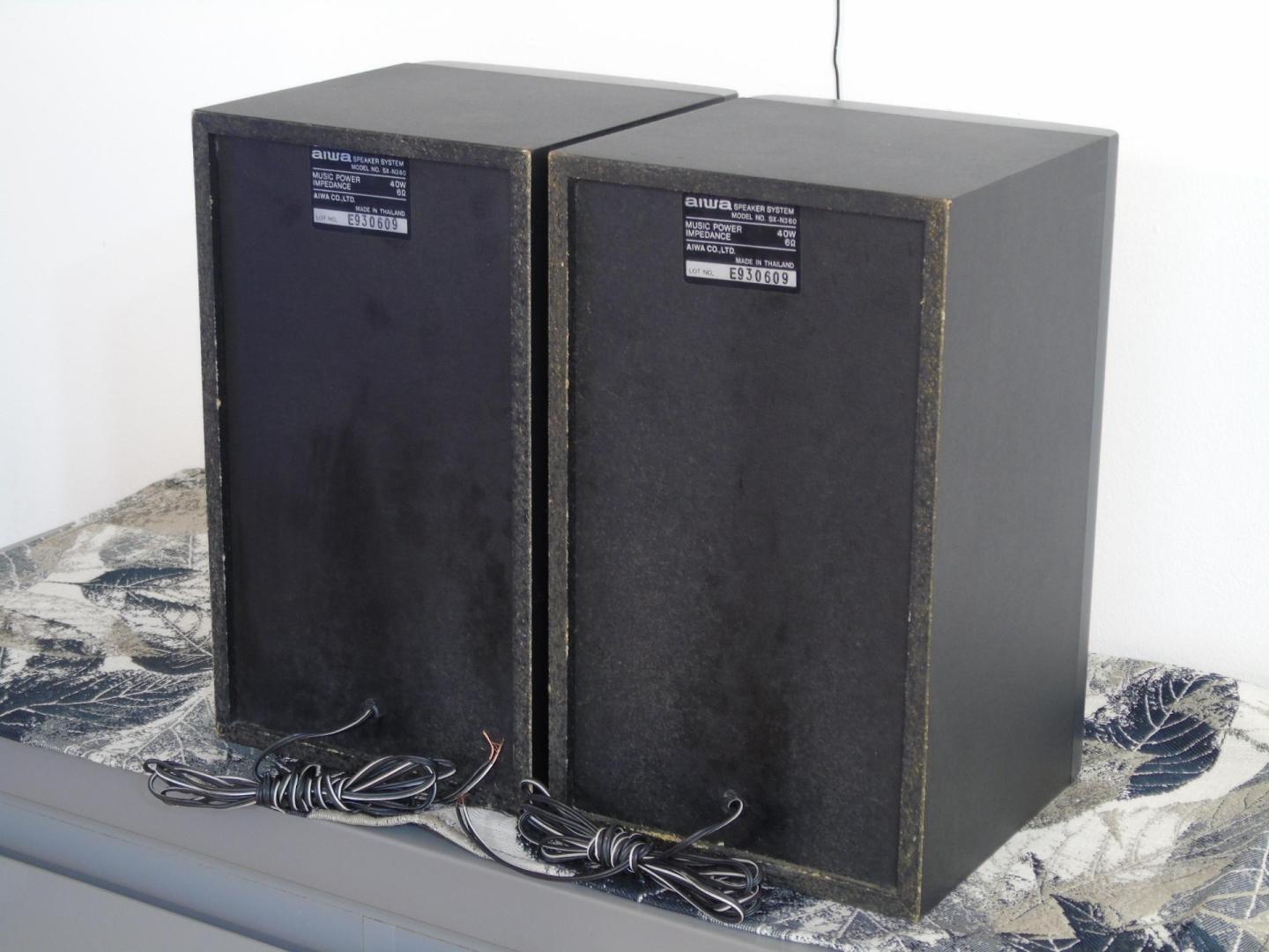 kolumny aiwa sx-n360 ładne i sprawne. wysyłka.