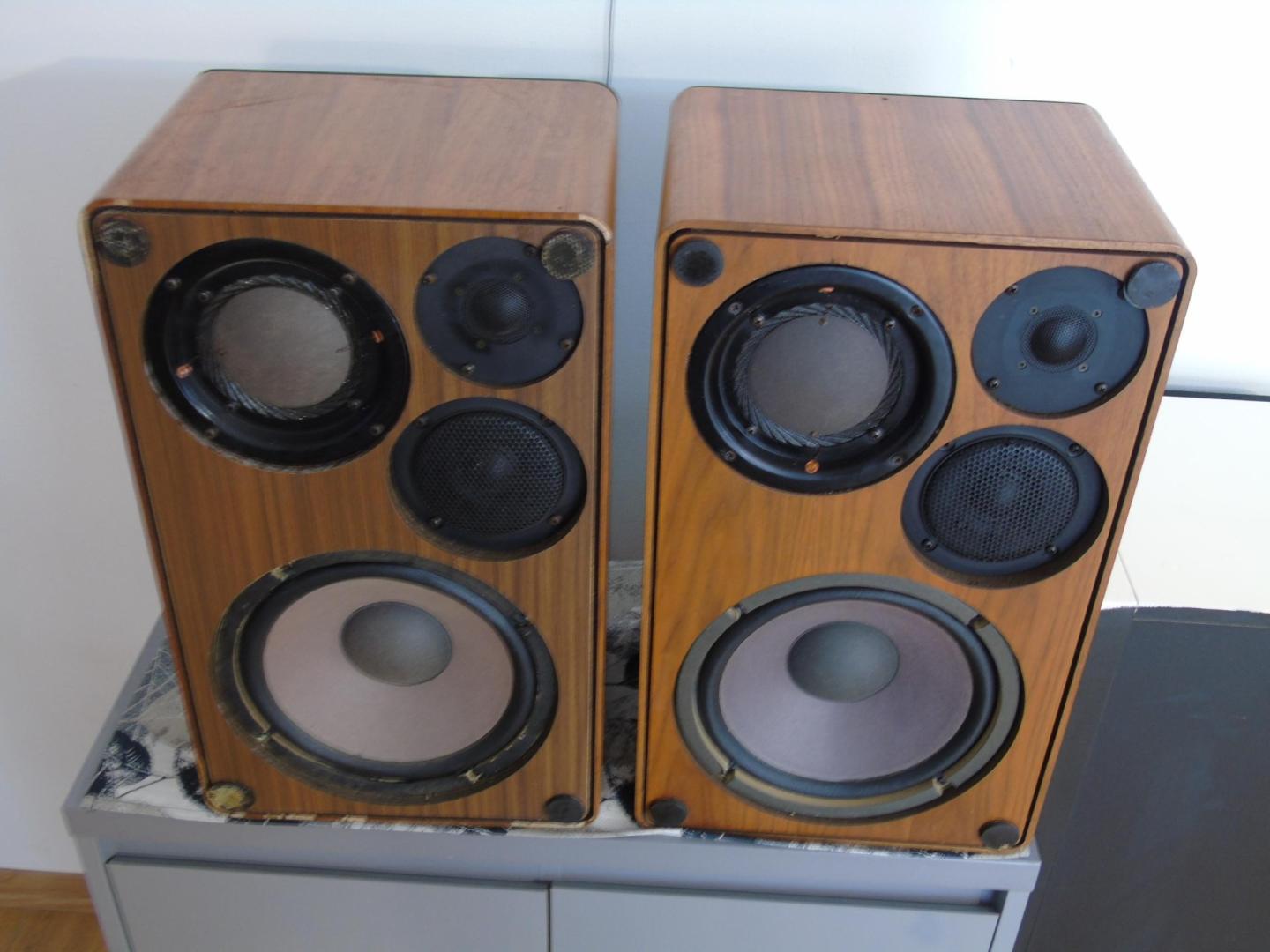 kolumny summit ssm-350 świetne stereo vintage. dostawa.