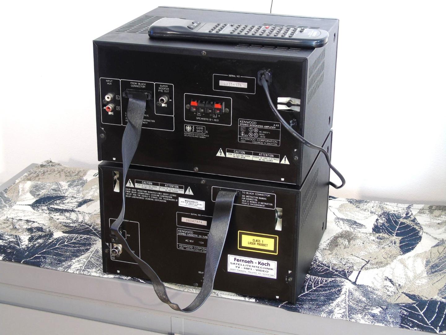 Wzmacniacz pilot korektor graficzny tuner Mag AUX Kenwood. DOSTAWA.