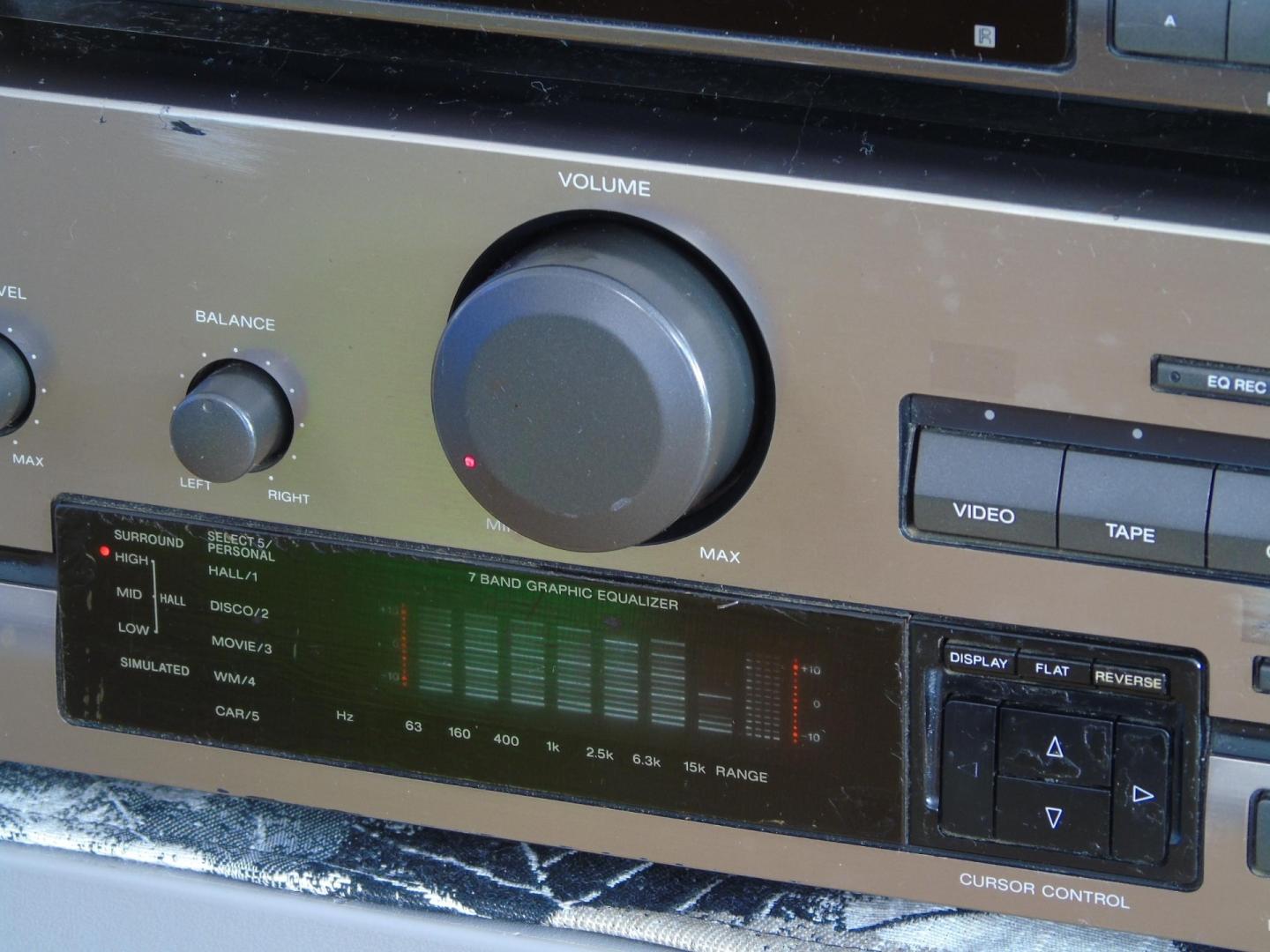 Wzmacniacz radio i korektor graficzny Sony. DOSTAWA