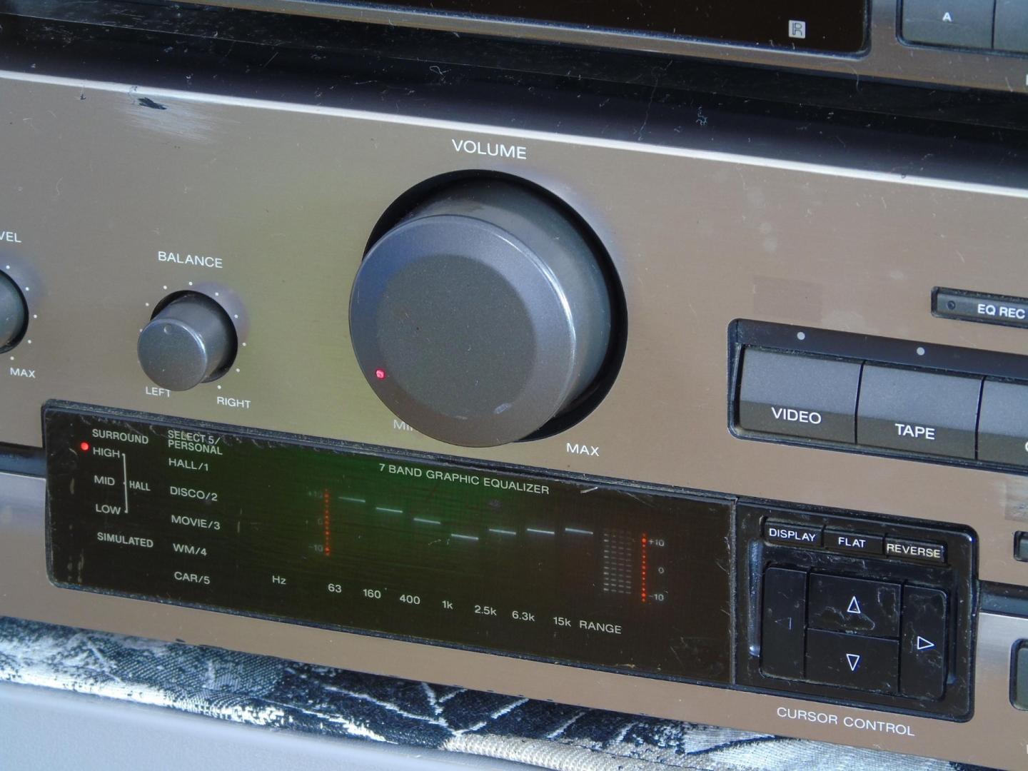 Wzmacniacz radio i korektor graficzny Sony. DOSTAWA