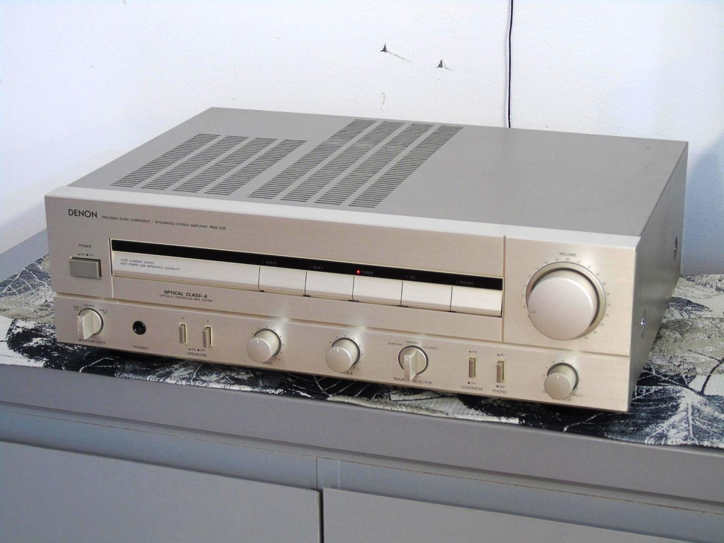 wzmacniacz denon pma-520 świetne stereo. dostawa