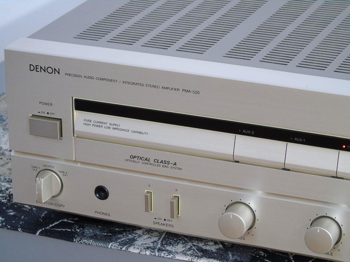 wzmacniacz denon pma-520 świetne stereo. dostawa