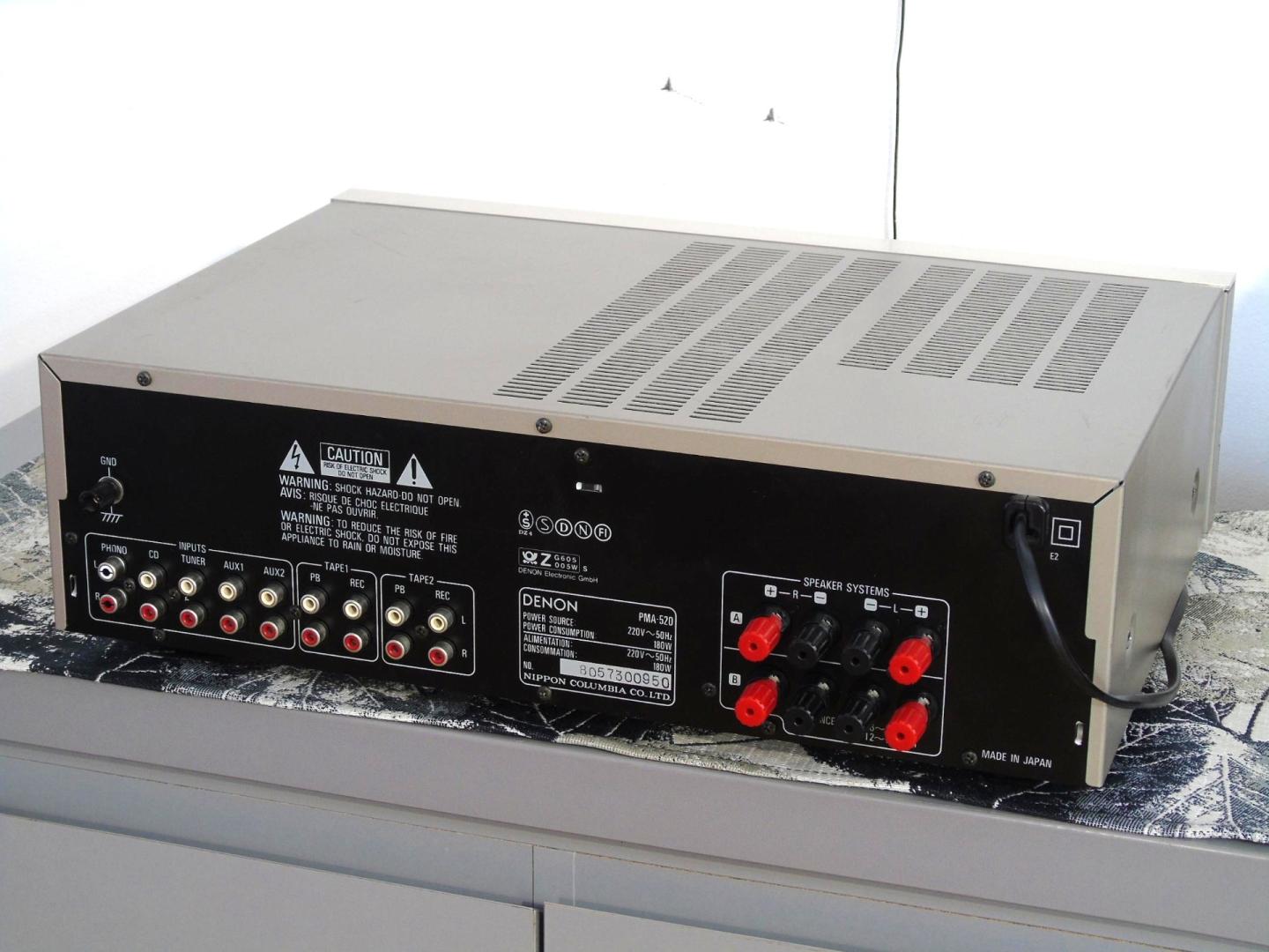 wzmacniacz denon pma-520 świetne stereo. dostawa