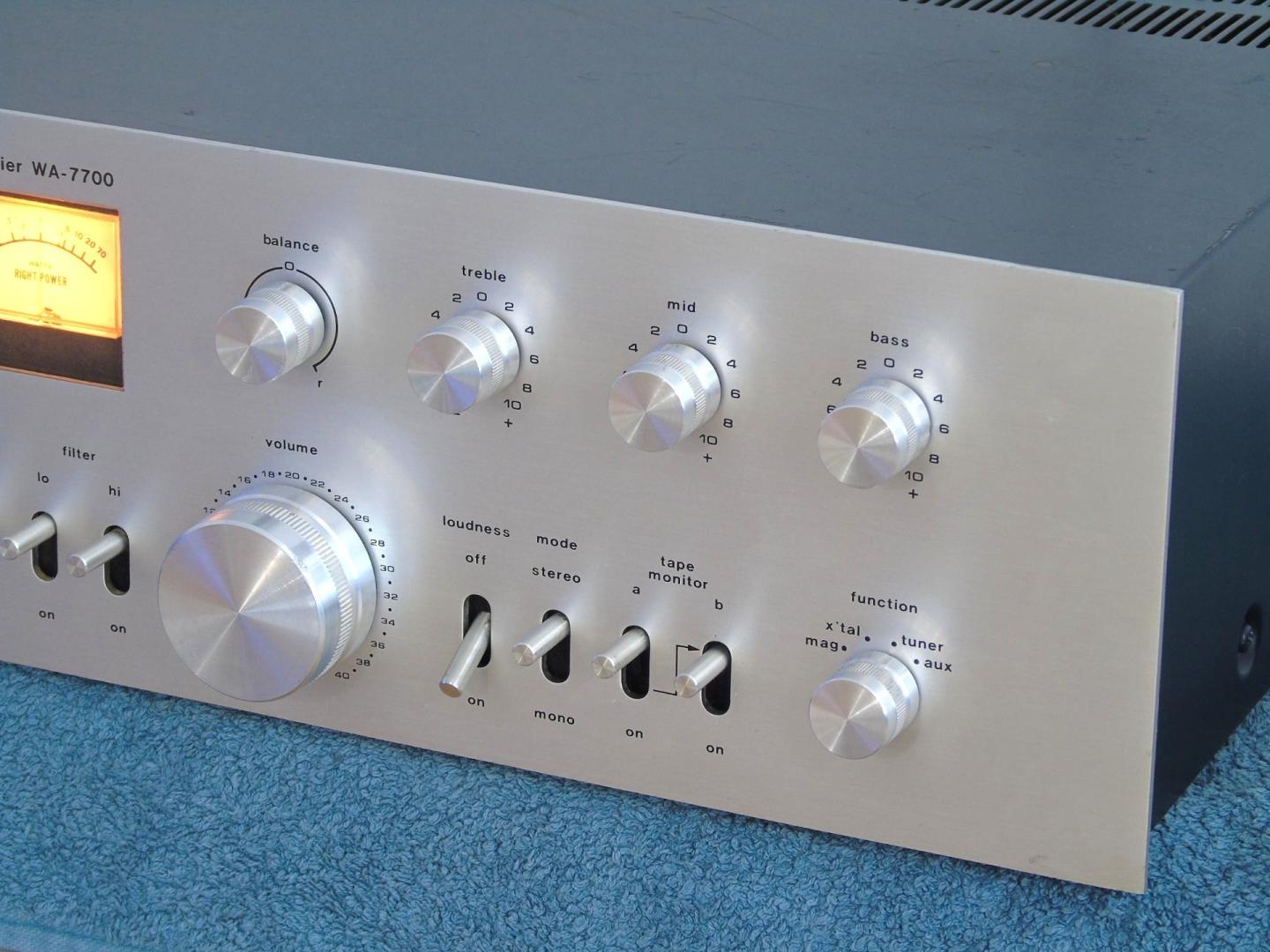 wzmacniacz tele-master wa-7700 vintage. dostawa