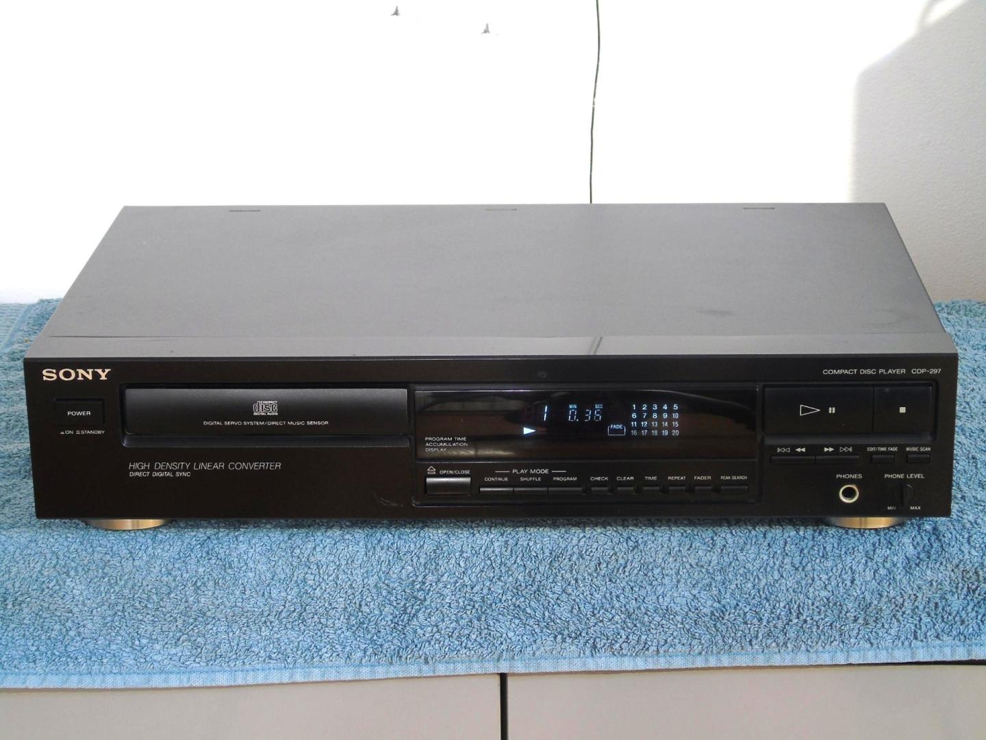 cd sony cdp-297 sprawny i ładny. dostawa
