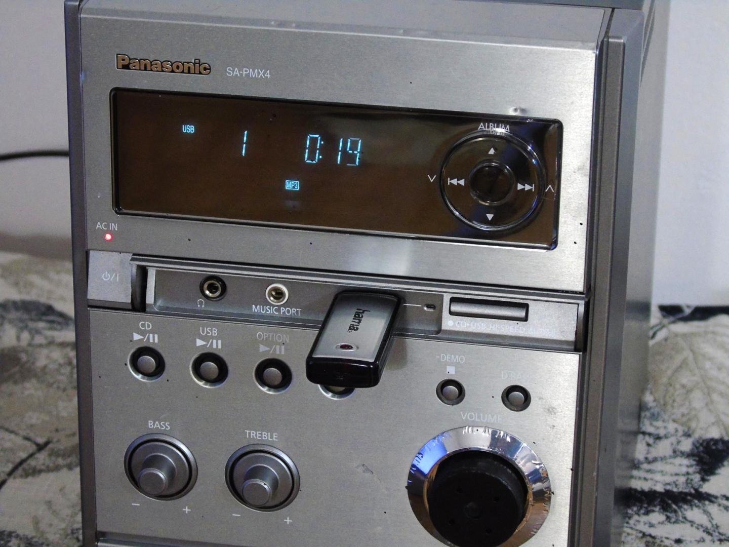 wieża panasonic sa-pmx4 usb mp3 rds cd aux dostawa