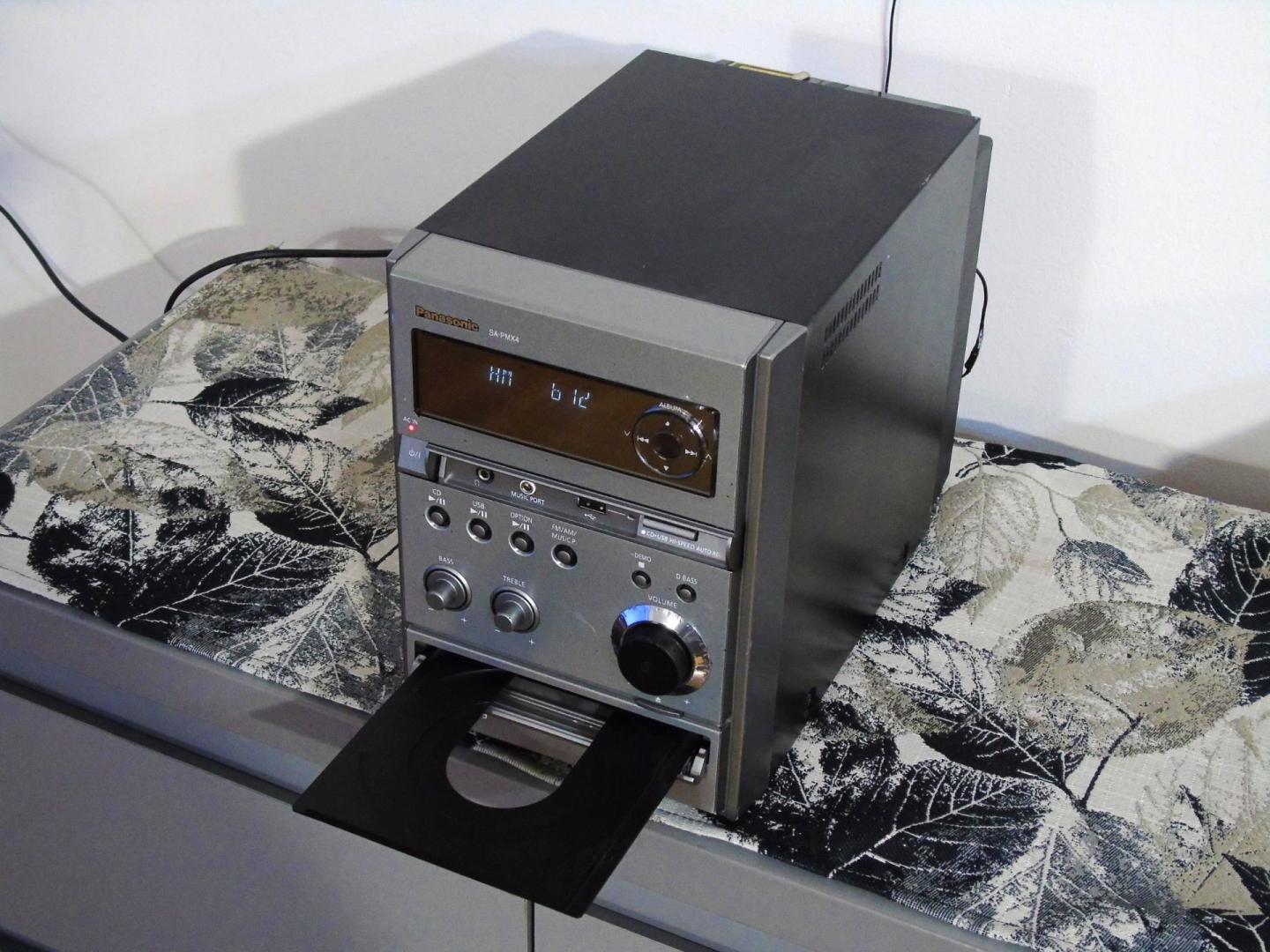 wieża panasonic sa-pmx4 usb mp3 rds cd aux dostawa