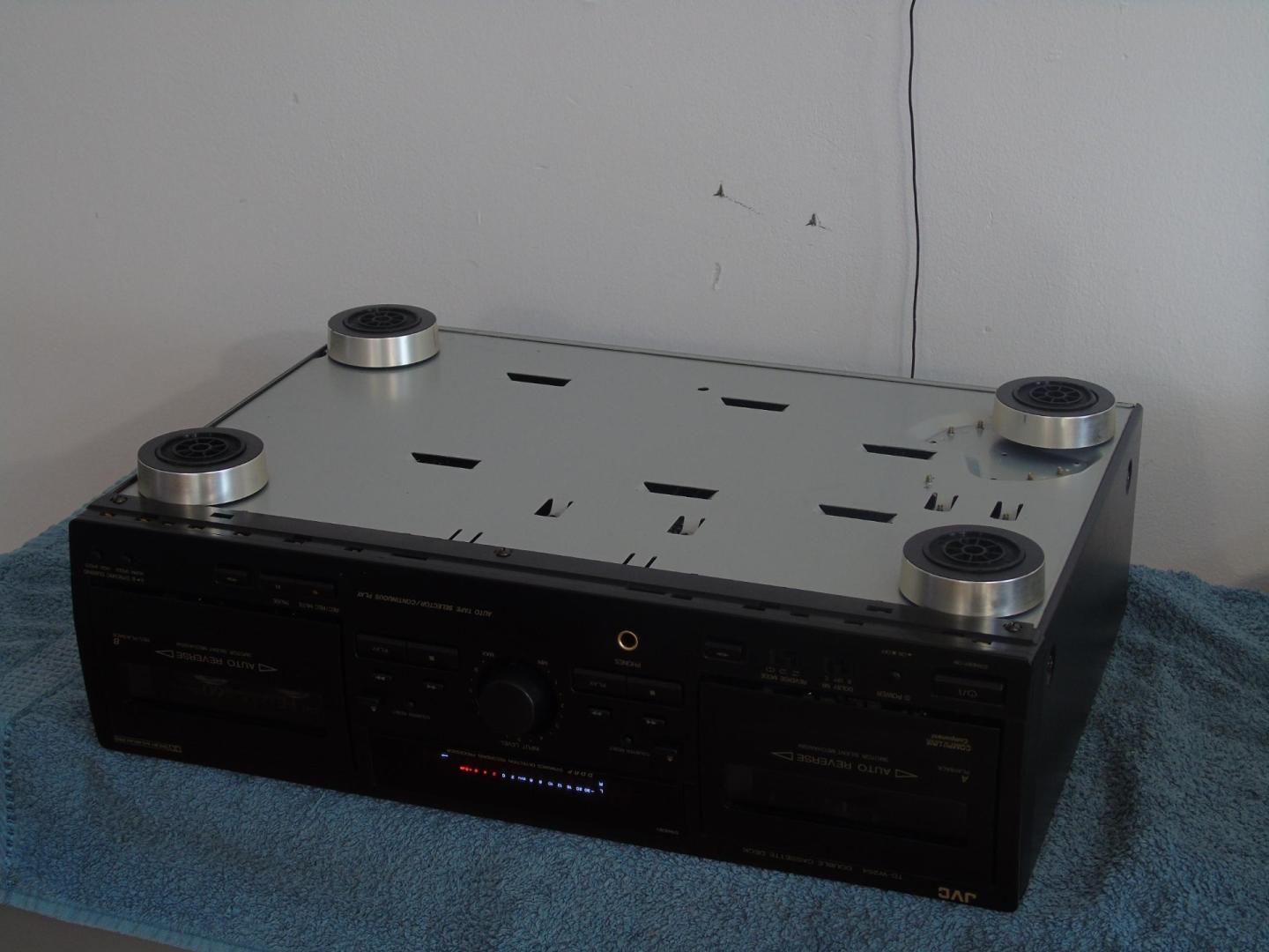 magnetofon jvc td-w254 ładny. dostawa.