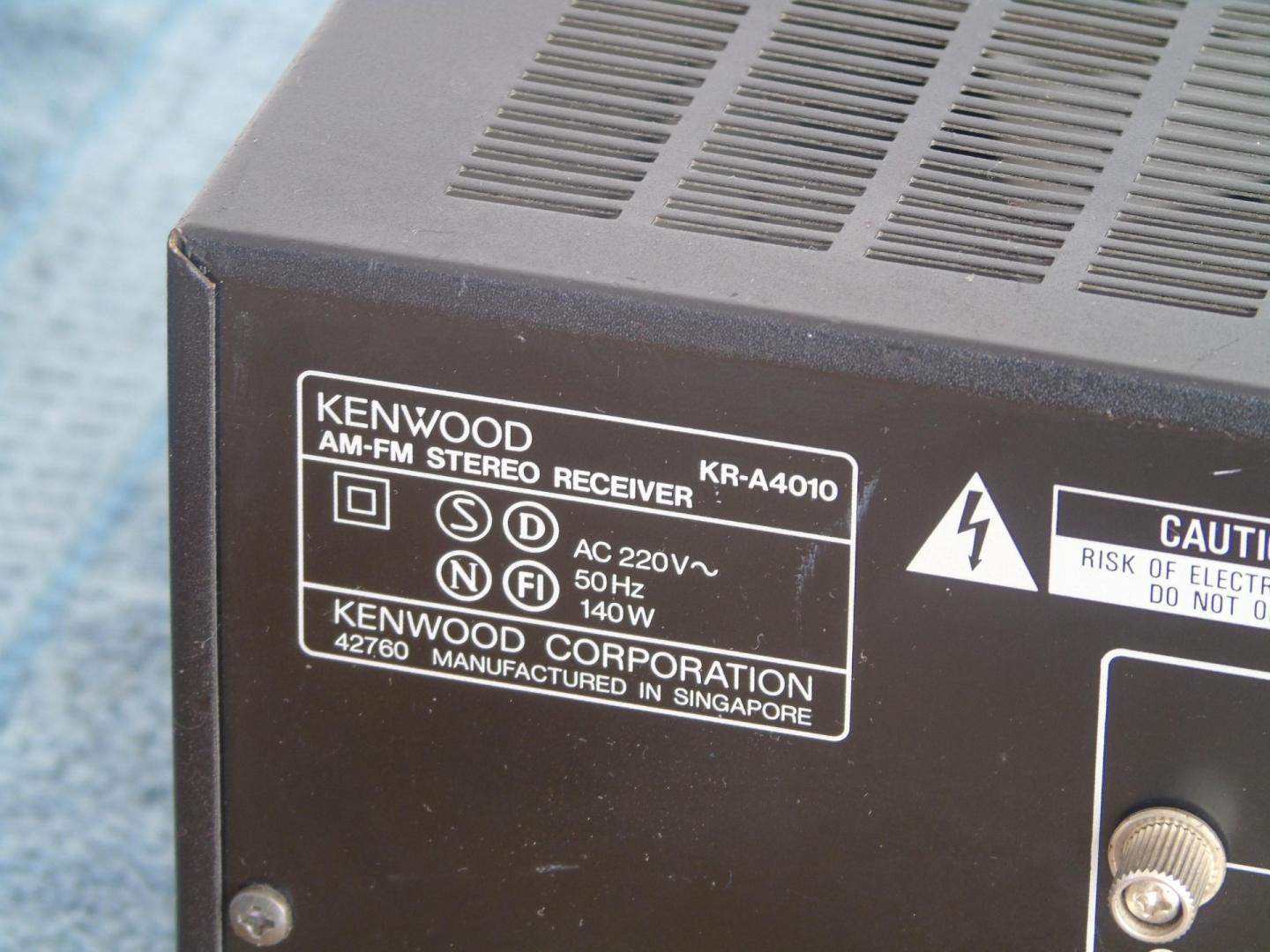 Amplituner Kenwood KR-A4010 sprawny i ładny. WYSYŁKA.