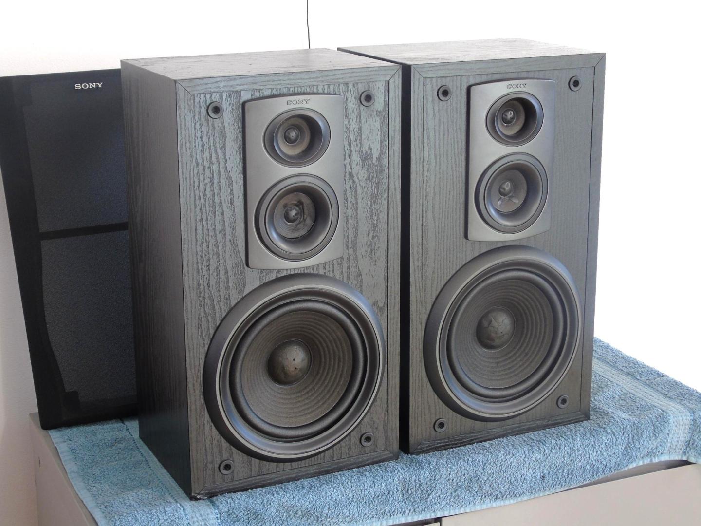 kolumny sony ss-a509 mocne 2 x 100 wat. dostawa