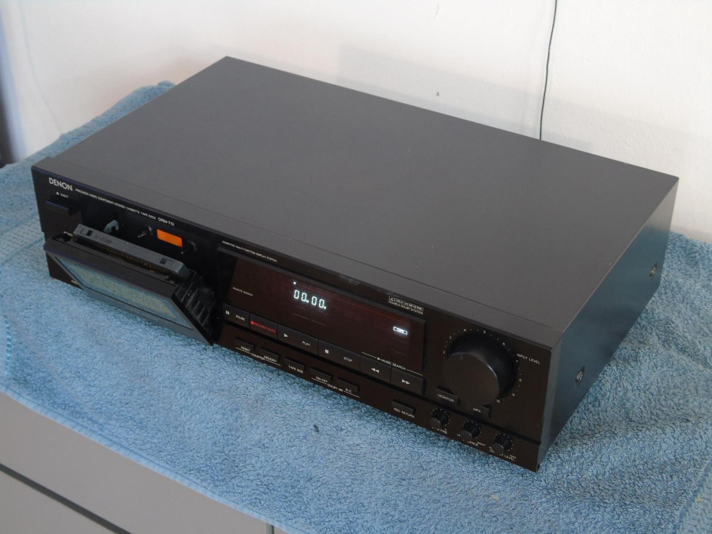 magnetofon denon drm-710 3 głowice . dostawa.