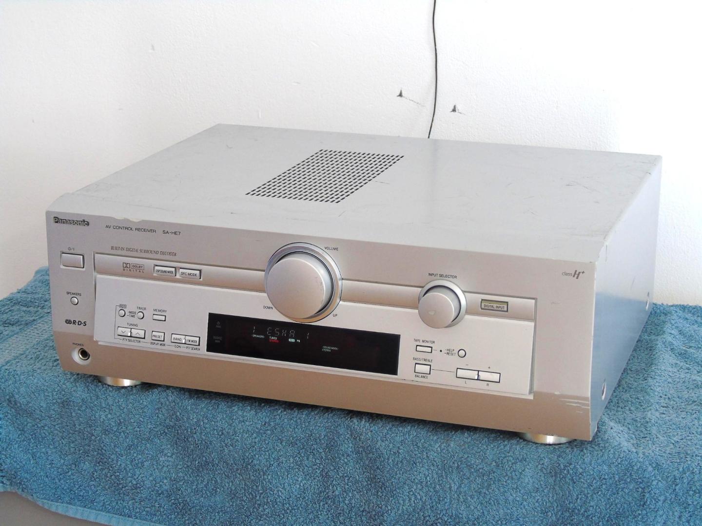 amplituner panasonic sa-he7 mocny dostawa.