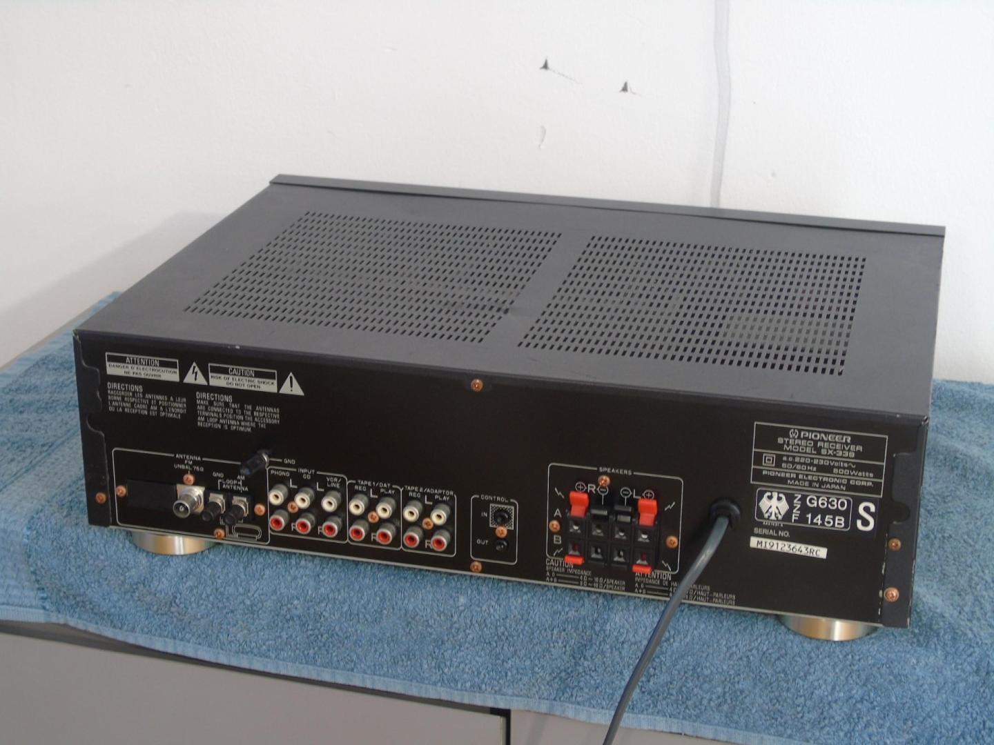 apoński amplituner Pioneer SX-339 mocny 500 wat sprawny. DOSTAWA